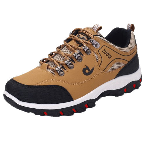 Herren robuste Trail‑Trekking‑Sneaker mit verstärkter Zehenkappe, Metallösen und multidirektionaler Profilsohle EB