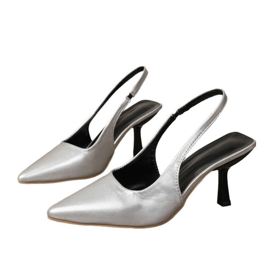 Damen Slingback-Pumps mit elegantem spitzen Design und modischem Absatz EB