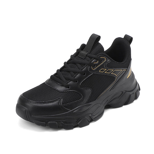 Damen Sportliche Sneakers mit atmungsaktiver Mesh-Oberfläche und stoßdämpfendem Fußbett EB