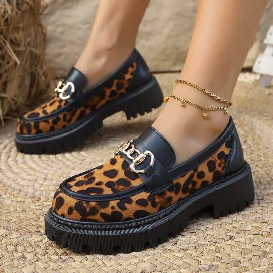 Damen Plateau-Loafers EB