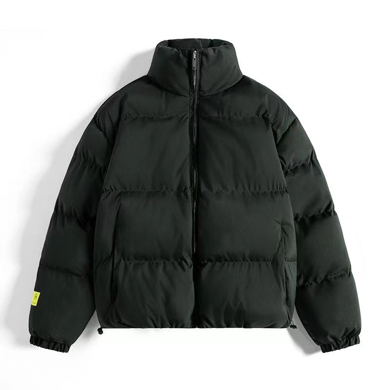 Damen modische Steppjacke mit hohem Kragen und praktischen Taschen EB