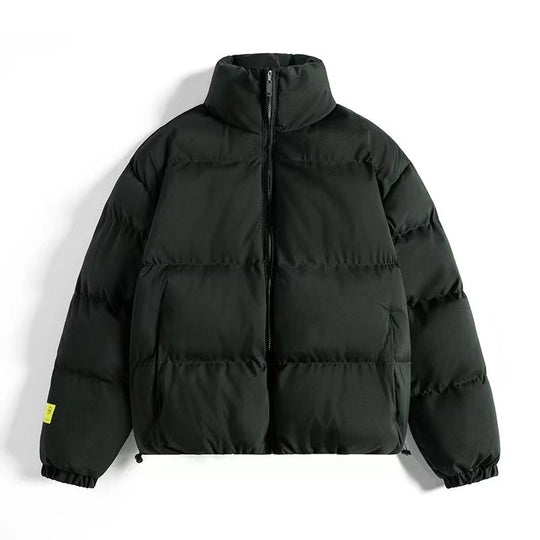 Damen modische Steppjacke mit hohem Kragen und praktischen Taschen EB