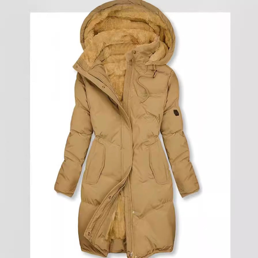 Damen Wärmeisolierte Parkajacke mit kuscheligem Innenfutter EB