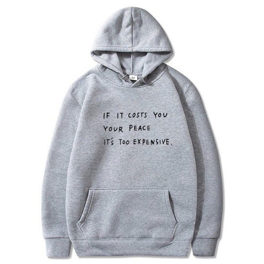 Damen Kapuzensweater mit inspirierendem Spruch und bequemer Passform EB