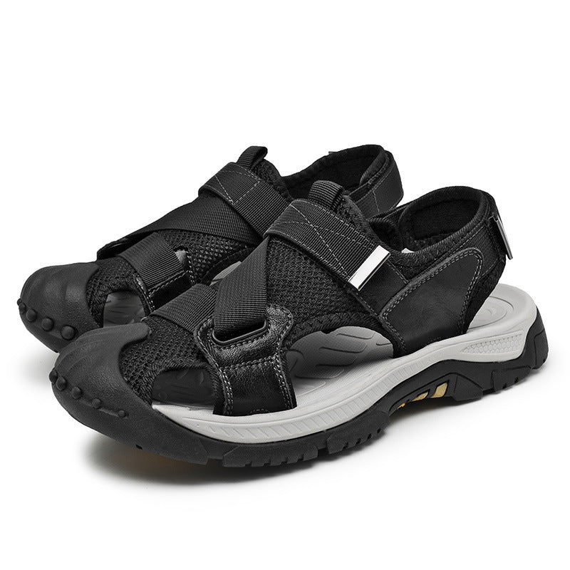 Damen Multifunktionale Outdoor-Sandalen mit verstellbarem Riemen und rutschfester Sohle EB