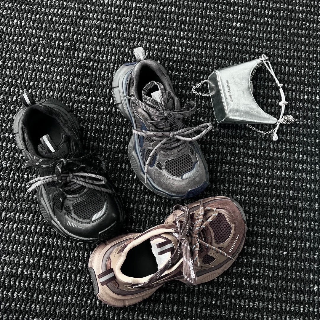 Damen Sportliche Lauf-Sneaker mit atmungsaktivem Mesh und dämpfender Sohle EB