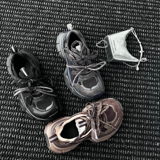Damen Sportliche Lauf-Sneaker mit atmungsaktivem Mesh und dämpfender Sohle EB