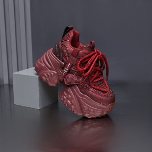 Damen Sportliche Chunky Sneakers EB