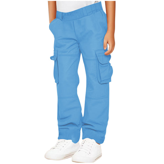 Unisex Freizeit Cargo-Hose mit praktischen Seitentaschen EB