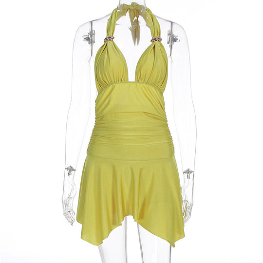 Damen Badeanzug mit elegantem Wrap-Design und raffinierter Raffung EB