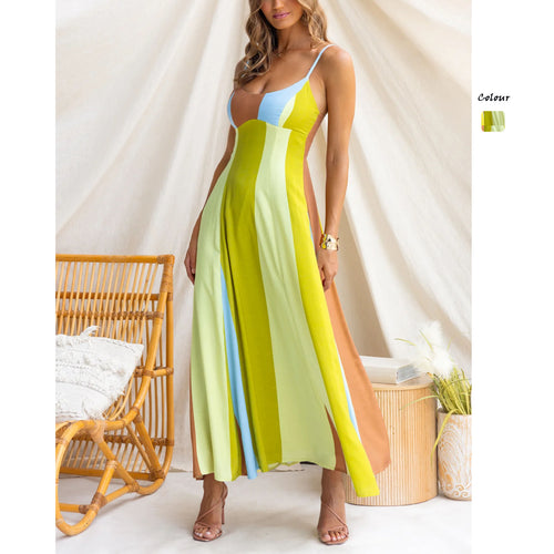 Damen Langarmkleid mit seitlichem Schlitz und elegantem Drapierungseffekt EB