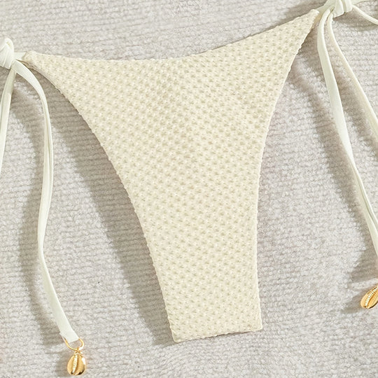 Damen Triangel-Bikini mit raffinierten Bindebändern EB