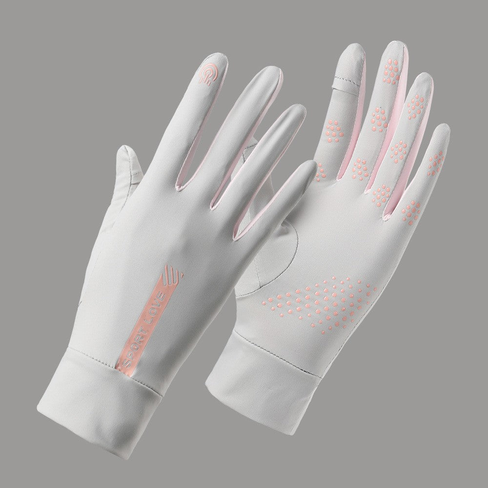 EB | Sonnenschirm Eis Seide Handschuhe