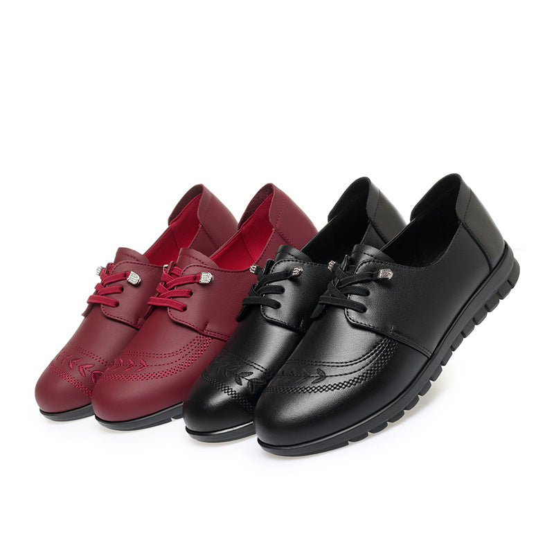 Damen Elegante und bequeme Schnürschuhe im modernen Design EB