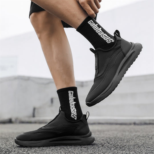 Damen Atmungsaktive Slip-On Sneakers mit flexiblem Sohlenprofil EB