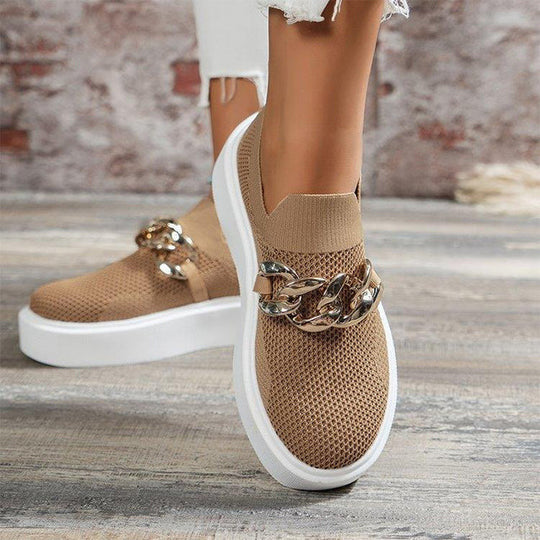 Atmungsaktive Plattformschuhe EB