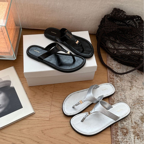 Damen Badesandalen mit modischem Riemendesign und komfortablem Fußbett EB