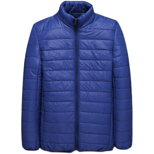Herren nan ultraleichte Steppjacke mit Stehkragen und durchgehendem Reißverschluss EB
