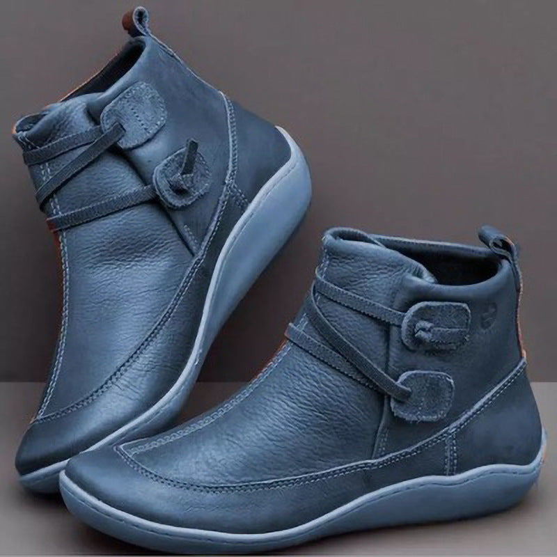 Damen Halbleisten-Stiefel EB