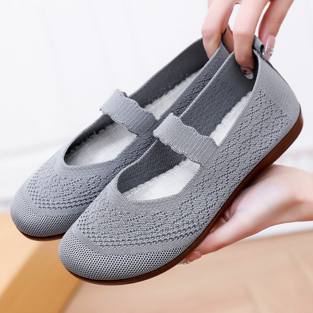 Damen Komfortable und elegante Slippers mit verstellbarem Riemen EB