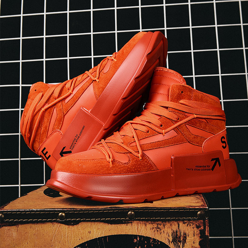 Herren Modische High-Top Sneakers mit innovativem Traktionsdesign EB
