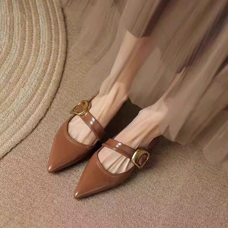 Damen elegante Ballerina-Pumps mit modischem Schleifenakzent und komfortabler Innensohle EB