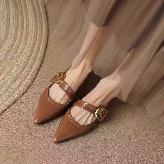 Damen elegante Ballerina-Pumps mit modischem Schleifenakzent und komfortabler Innensohle EB