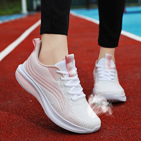 Damen Lauf-Sneaker mit atmungsaktiver Obermaterialstruktur und dämpfender Sohle EB