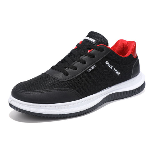 Damen Sportliche Freizeitsneaker mit atmungsaktiver Oberflächenstruktur und dämpfender Sohle EB