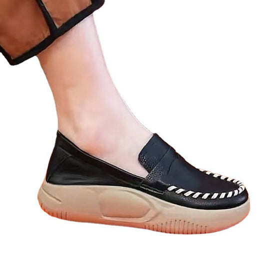 Damen Moccasins mit komfortablem Plateau und stylischem Design EB