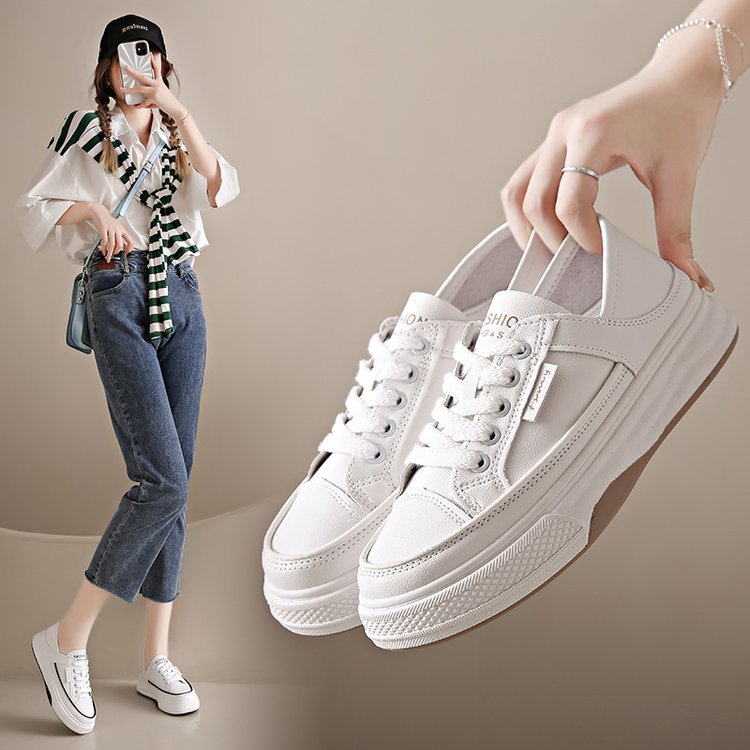 Damen Slip-On Sneakers mit komfortabler Plattform und atmungsaktiver Konstruktion EB
