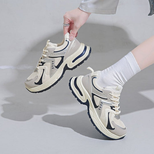 Damen Lifestyle Sneakers mit atmungsaktivem Obermaterial und stoßdämpfender Sohle EB