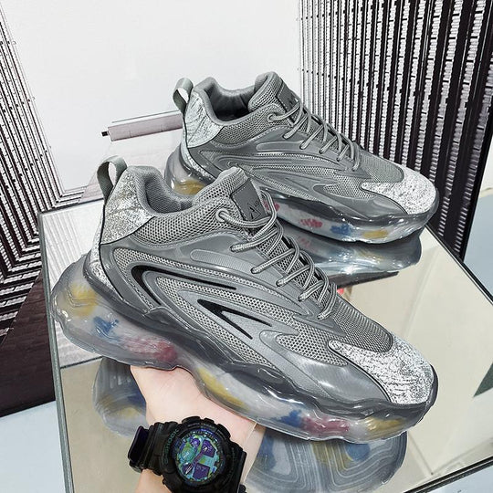 Damen Sportliche Lifestyle Sneakers mit atmungsaktiver Netzstruktur und dynamischem Dämpfungssystem EB