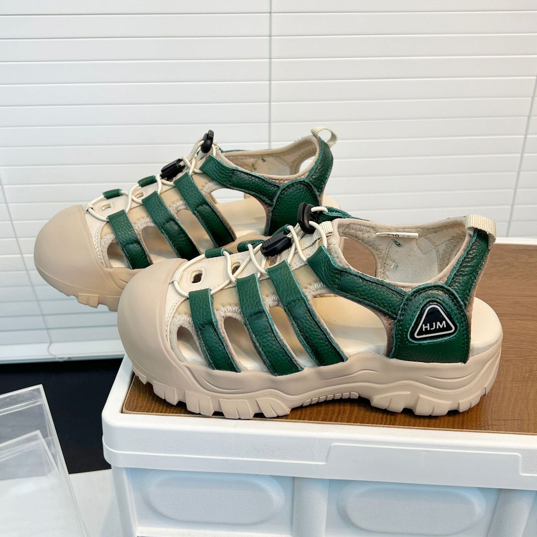 Damen Sportliche Outdoor-Sandalen mit atmungsaktiver Mesh-Oberfläche und rutschfester Sohle EB