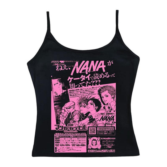 Damen Crop-Top mit kreativem grafischen Druck EB