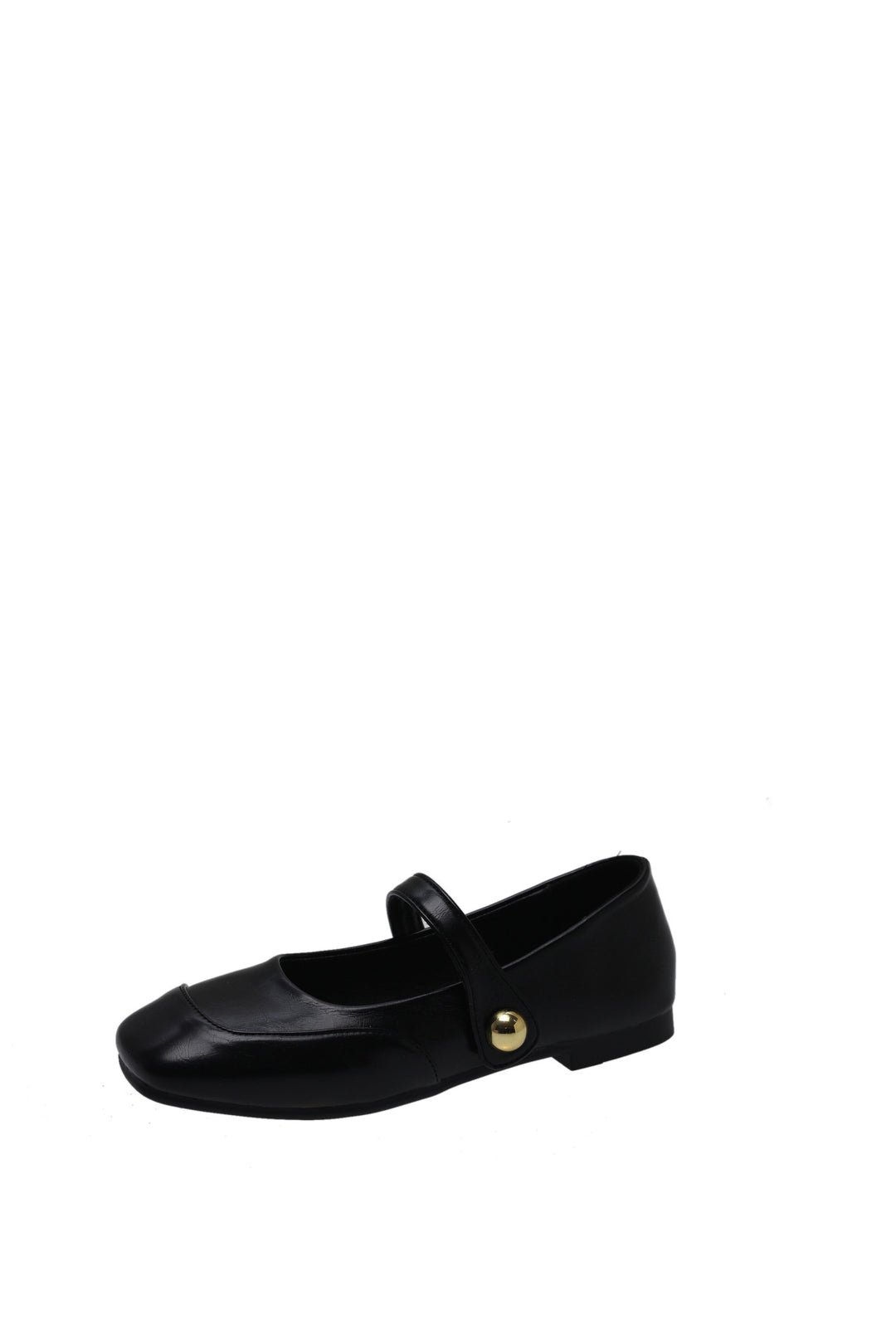 Damen Ballerinas mit elegantem Riemen und weicher Lederoberfläche EB