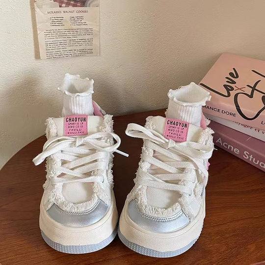 Damen Trendige Sneakers mit hohem Komfort und modischem Design EB