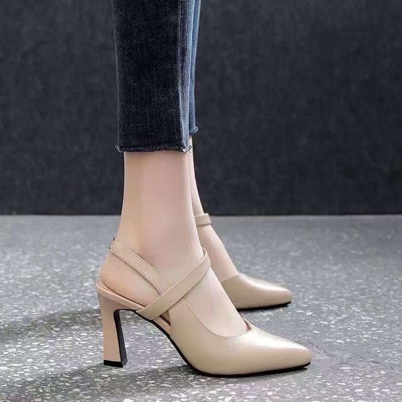 Damen Elegante Slingback-Pumps mit komfortablem Schnitt und hochwertiger Riemenelement EB