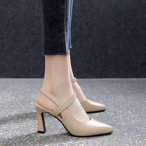Damen Elegante Slingback-Pumps mit komfortablem Schnitt und hochwertiger Riemenelement EB