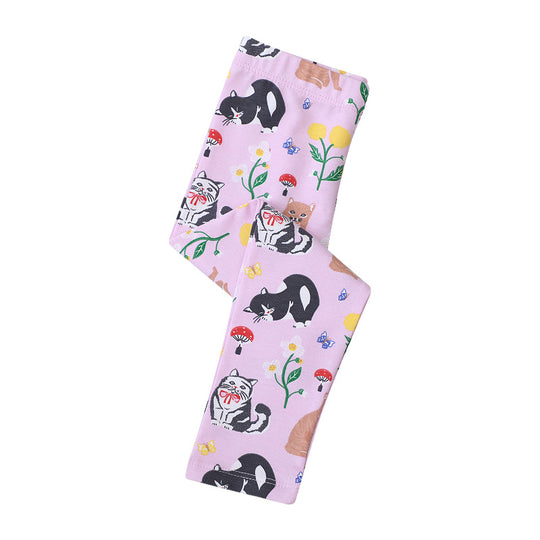 Kinder Leggings mit tierischem Motiv EB