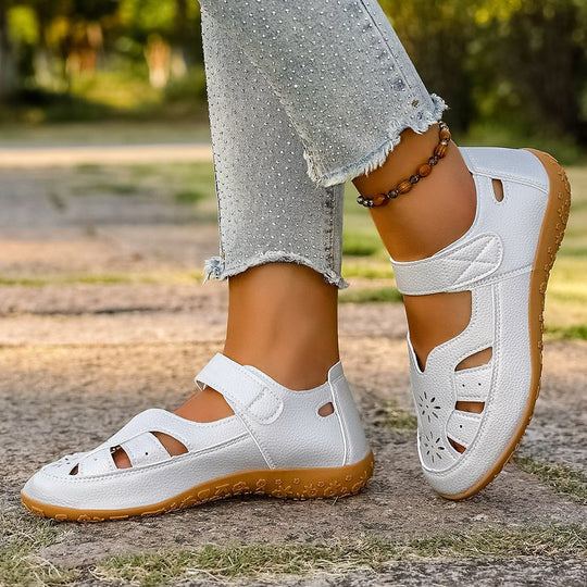 Damen Atmungsaktive Sandalen mit verstellbarem Klettverschluss EB