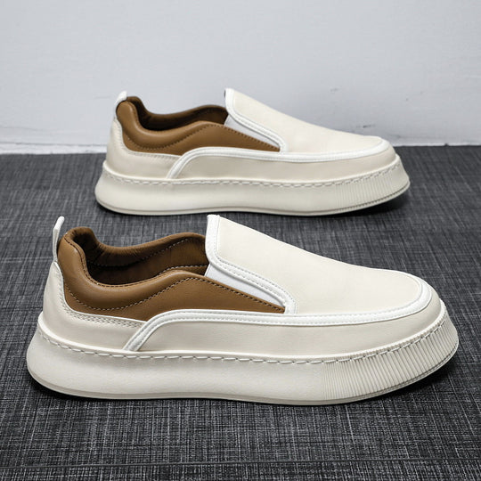 Damen Bequeme Slip-On Sneaker mit modischem Design und flexibler Laufsohle EB