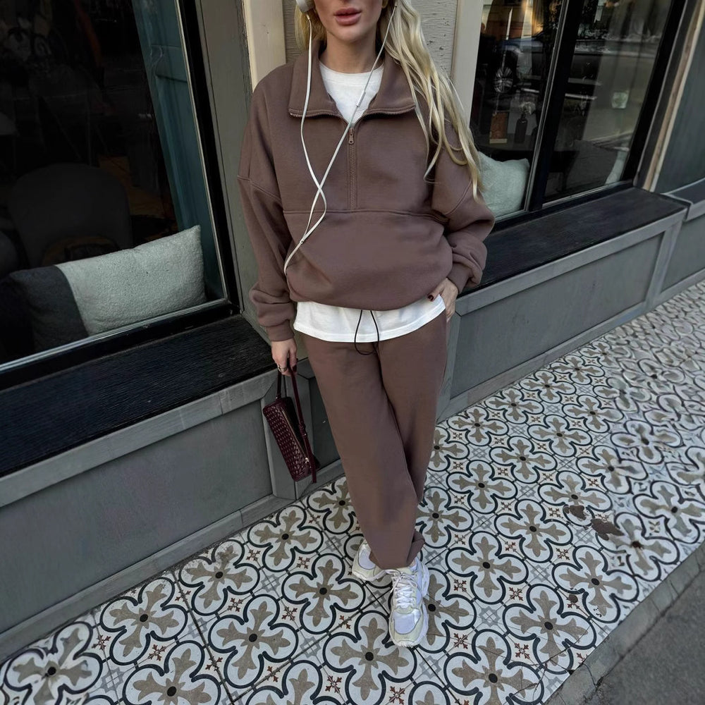 Damen Basic Oversized-Lounge-Set mit hohem Komfort EB