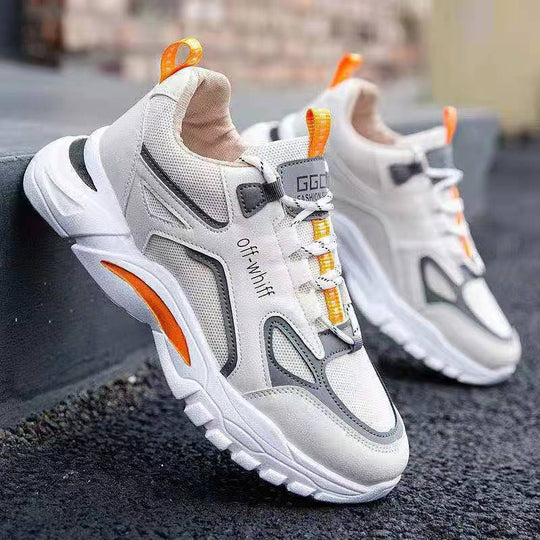 Damen Sportliche komfortable Sneakers mit dämpfender Sohle und atmungsaktivem Design EB