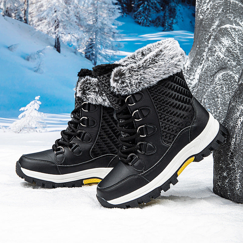 Damen Winter-Wanderboots mit isolierendem Futter und rutschfester Sohle EB