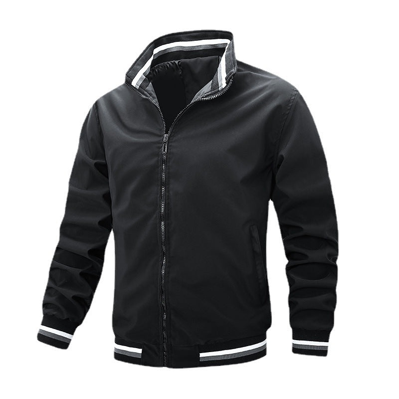 Herren elegante Bomberjacke mit stark isolierendem Innenfutter EB