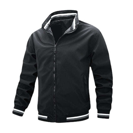 Herren elegante Bomberjacke mit stark isolierendem Innenfutter EB