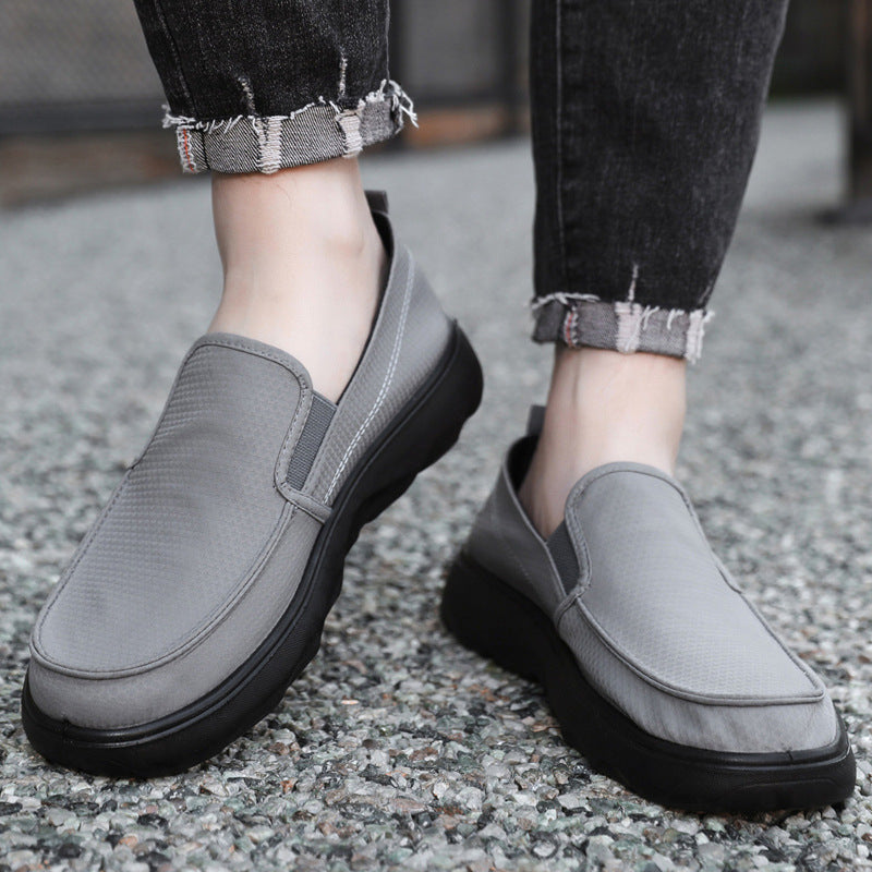 Damen Komfortable Slip-On Sneakers mit rutschfester Sohle EB