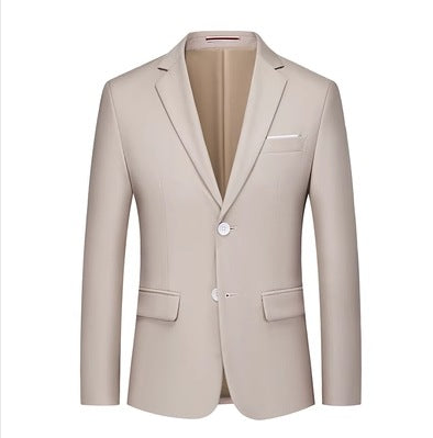 Herren nan tailliertes Sakko mit schmaler Silhouette, Stretchanteil und Pattentaschen EB