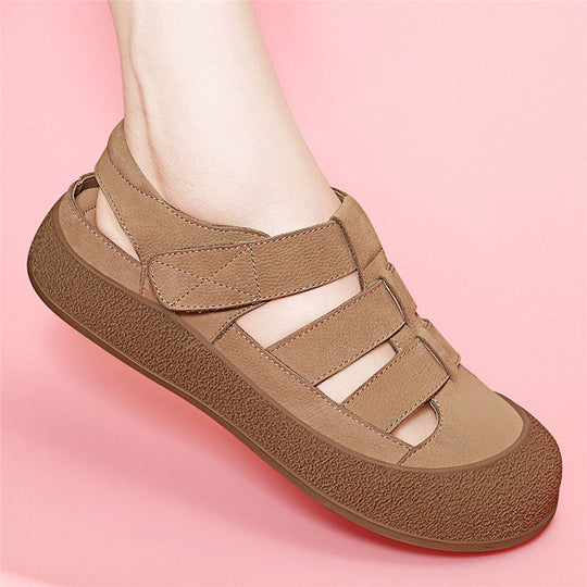 Damen Komfortable Freizeitsandalen mit verstellbaren Riemen EB